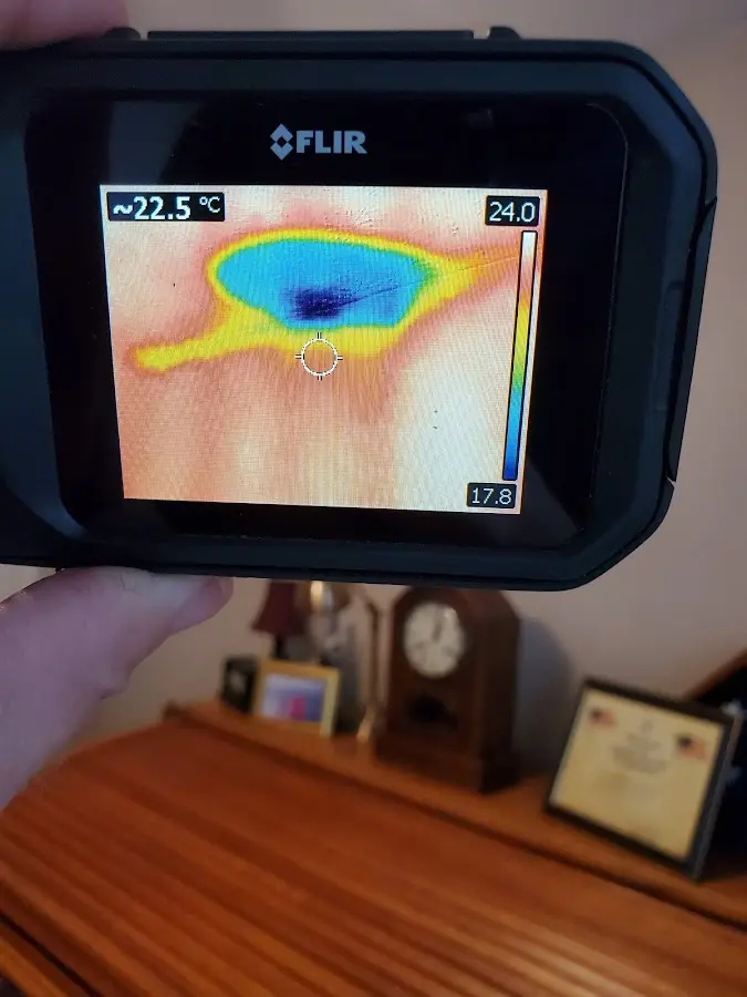 Thermal imaging inspection for water damage in Lakeland Highlands