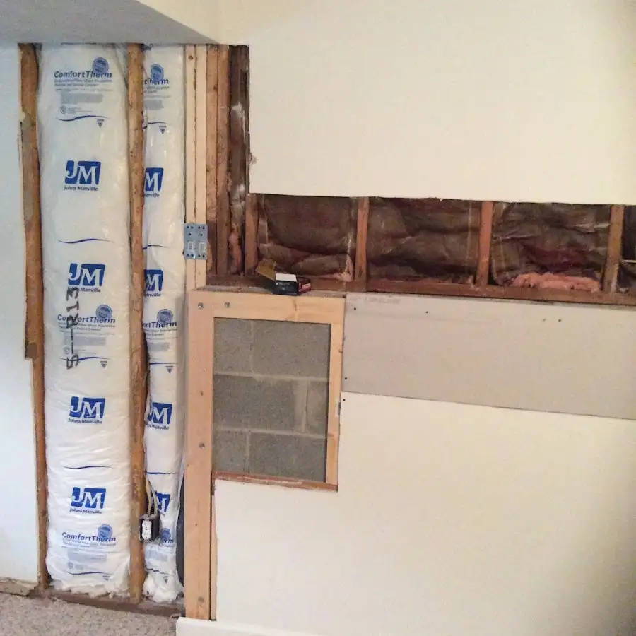 Wall insulation replacement during Structural Drying in Lakeland Highlands